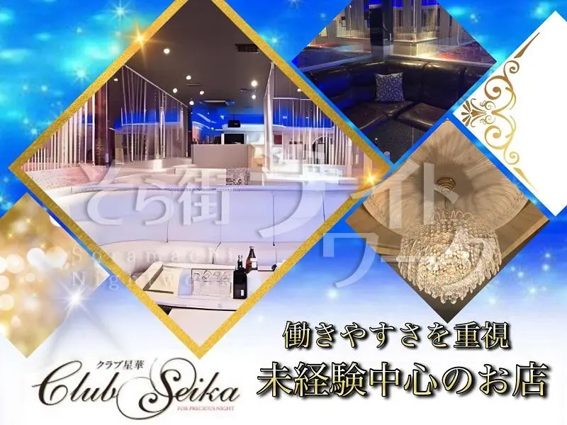 岡山北区 キャバクラ クラブ星華のバイト求人