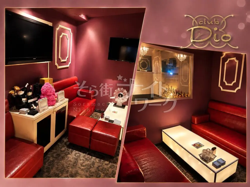 流川エリアで19年続く、落ち着いた上品ラウンジclub Dio★