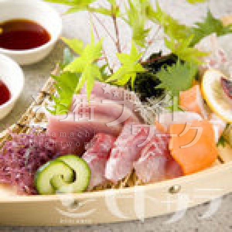 ★食べ放題・飲み放題で3,996円★食べ物・飲み物が合せて90種。8名様以上なら、船盛サービスします♪【朝５時まで営業】各種宴会にどうぞ♪